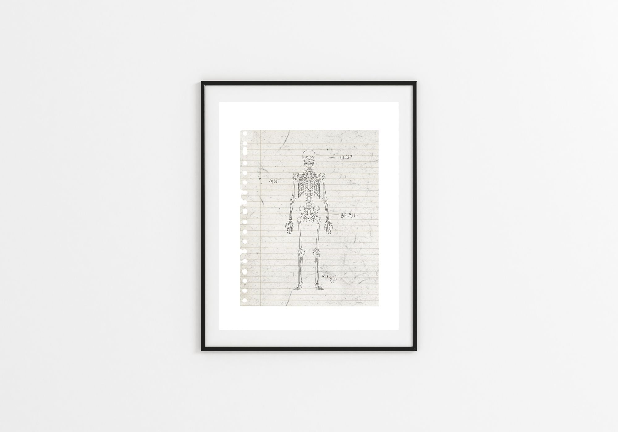 #1015 Head & Heart Fine Art Print
