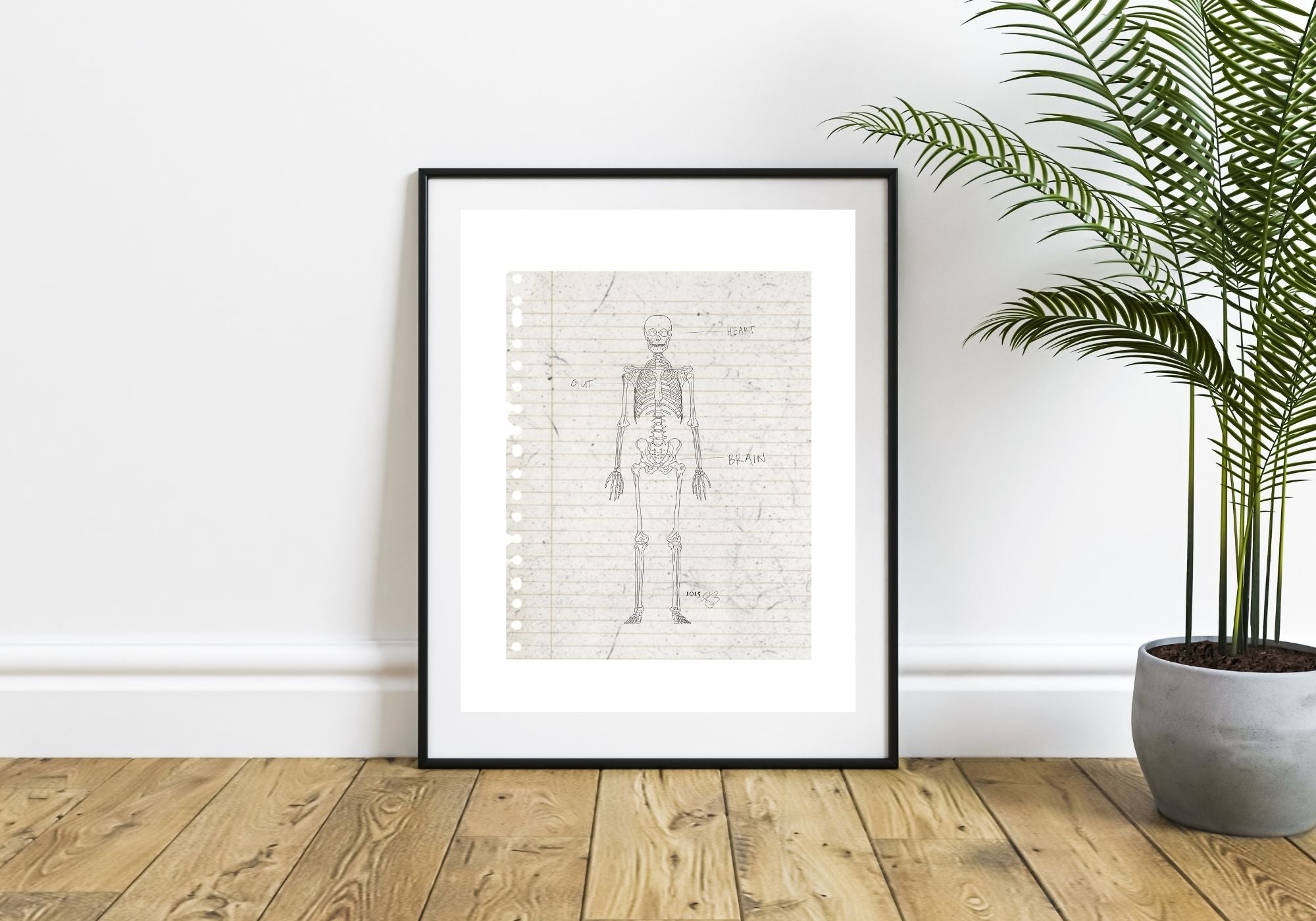 #1015 Head & Heart Fine Art Print