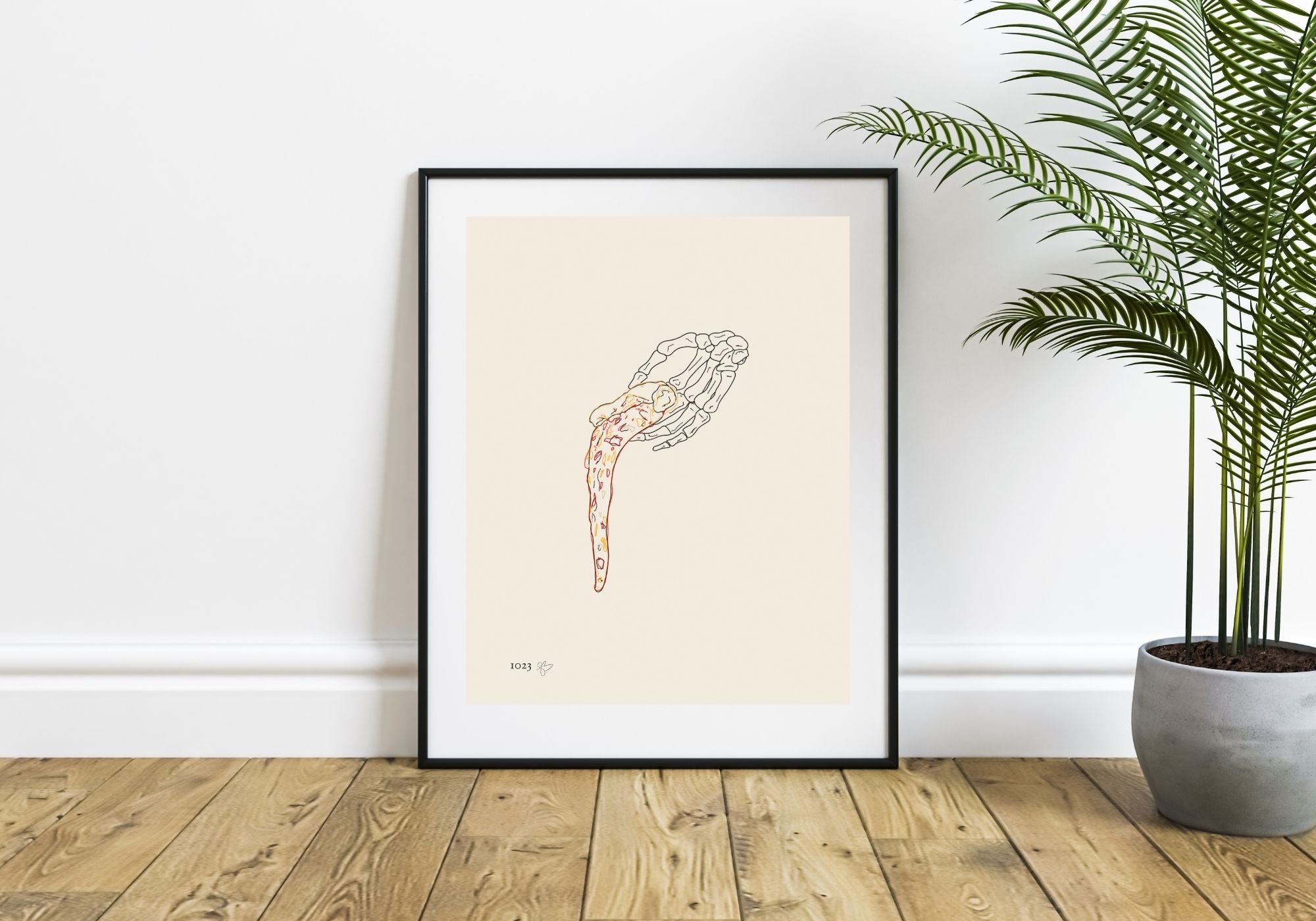 #1023 No Flop Fine Art Print