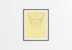 #1026 Kiss Me Thru the Phone Fine Art Print