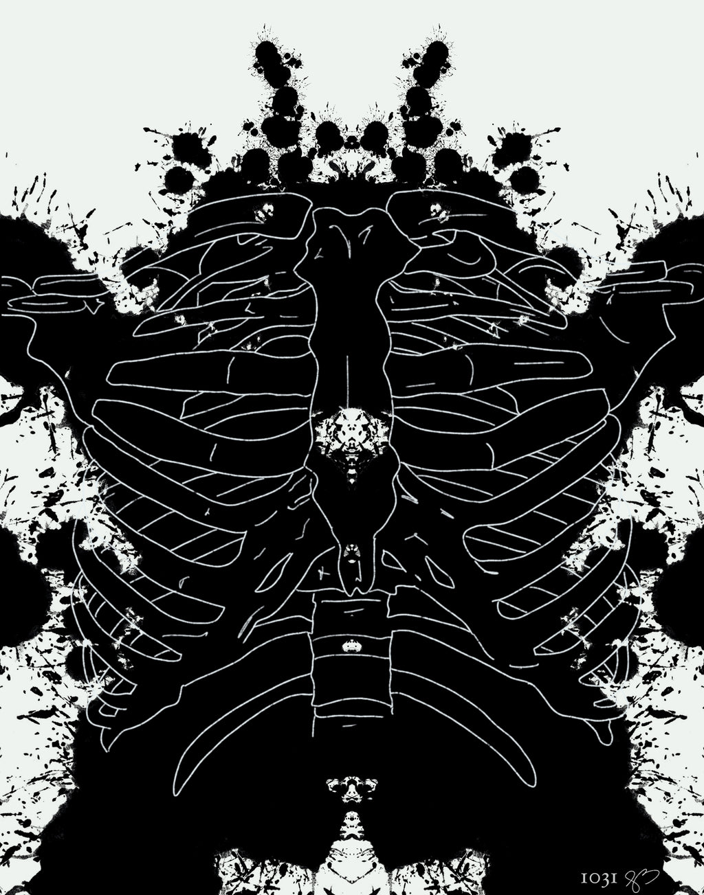 #1031 I See Dead People Fine Art Print