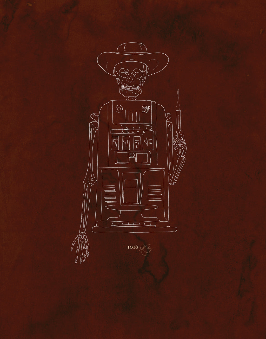 #1016 Jackpot Fine Art Print